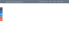 Desktop Screenshot of kingssutton.org